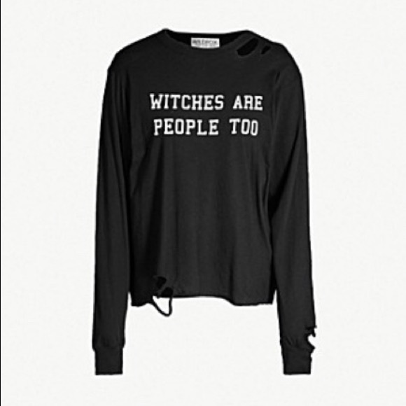 Wildfox Tops - Wildfox Witches Are People Too T-shirt
